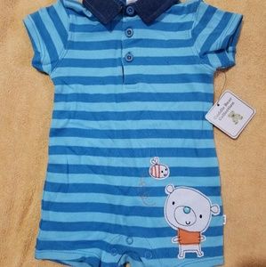 One piece knit sunsuit